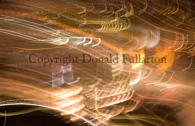 Park Lane traffic at night